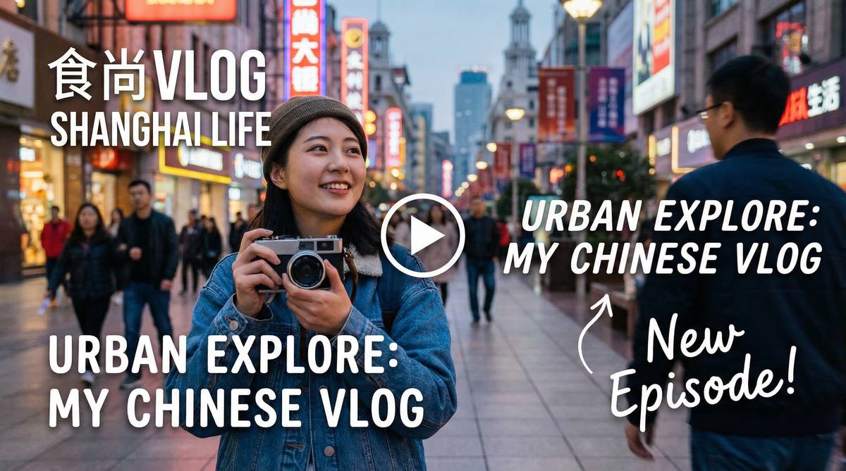 探花VLOG视频·上海城市生活记录日常